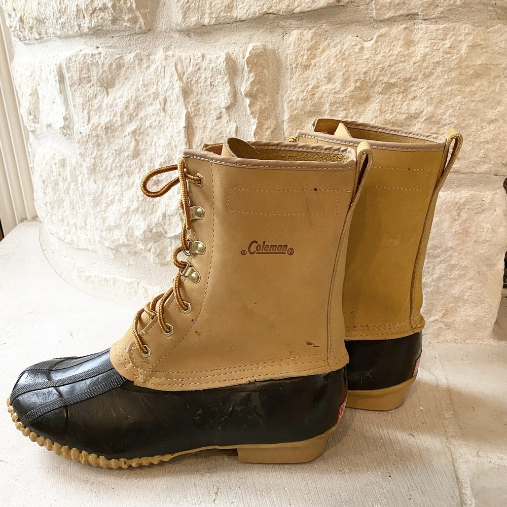 Coleman Thinsulate - Steel Shank - Men's Size 8 All Weather‎ Duck Boots